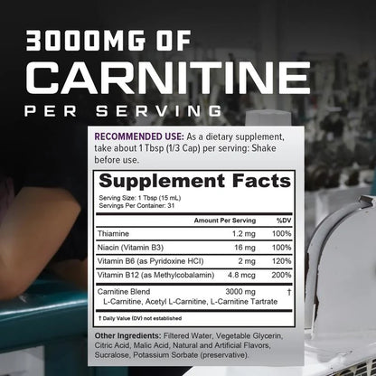 Yerbio - Liquid Carnitine 3000